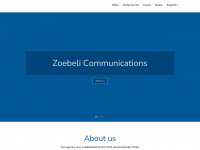 zoebelicom.ch Webseite Vorschau