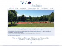 taco-tennis.de Webseite Vorschau