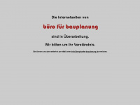 berghoefer-bauplanung.de Webseite Vorschau