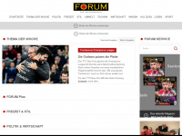 magazin-forum.de Webseite Vorschau