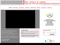 ursula.horak.co.at Webseite Vorschau
