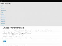 gruppe-phaenomenologie.at Webseite Vorschau