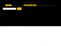 promusic.at Webseite Vorschau