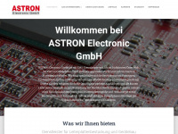 astron.co.at Webseite Vorschau