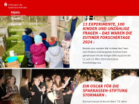 stiftungen-sparkasse-holstein.de Webseite Vorschau