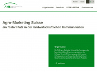 agromarketingsuisse.ch Webseite Vorschau