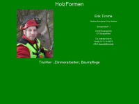 holzformen.com Webseite Vorschau