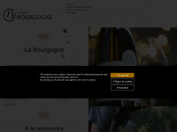 vins-bourgogne.fr Webseite Vorschau