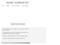 kolonie-goldregen.de Webseite Vorschau