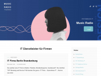 musicradio.de Webseite Vorschau