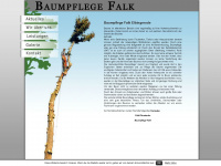 baumpflege-falk.de Webseite Vorschau