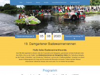 badewannenrennen.com Webseite Vorschau