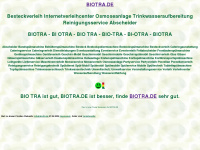 biotra.de Webseite Vorschau