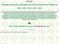 bkis.de Webseite Vorschau
