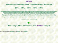 bmta.de Webseite Vorschau