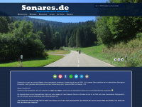 sonares.de Webseite Vorschau