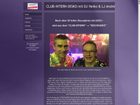 club-intern-disko.de Webseite Vorschau