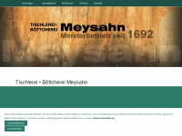 tischlerei-meysahn.de Webseite Vorschau