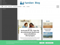 familien-blog.at Webseite Vorschau