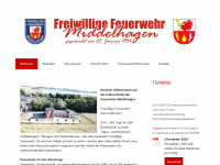 feuerwehr-middelhagen.de Webseite Vorschau