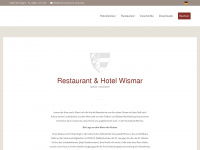 hotel-restaurant-wismar.de Webseite Vorschau