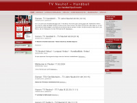 tv-neuhof.de Webseite Vorschau