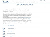 doctra.de Webseite Vorschau