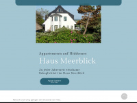 hiddensee-meerblick.de Webseite Vorschau