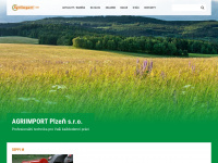 agriimport.cz Webseite Vorschau