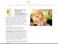 spatzenschule.org.au Webseite Vorschau