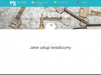 max-metal.pl Webseite Vorschau