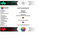art-and-science.de Webseite Vorschau