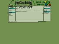 geocaching-forum.de Webseite Vorschau