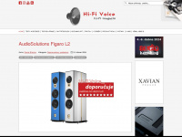 hifi-voice.com Webseite Vorschau