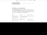 aranea.ch Webseite Vorschau