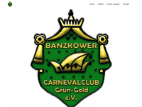 carneval-banzkow.de Webseite Vorschau