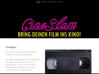 cineslam.de Webseite Vorschau