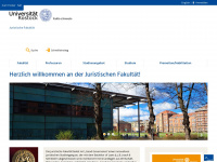 juf.uni-rostock.de Webseite Vorschau