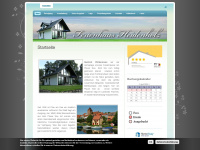 ferienhaus-heidenholz.de Webseite Vorschau