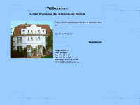 gaestehaus-morisak.de Webseite Vorschau