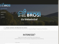 fewo-brosi.de Webseite Vorschau