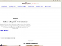sandwirth.at Webseite Vorschau