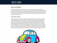 kfz-life.de Webseite Vorschau