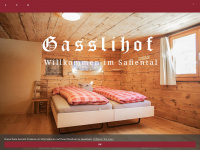 gasslihof.ch Webseite Vorschau