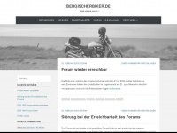 bergischerbiker.de Webseite Vorschau