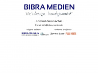 bibra-medien.de Webseite Vorschau