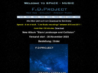 space-music.de Webseite Vorschau