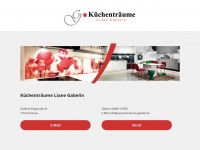 kuechentraeume-gabelin.de Webseite Vorschau