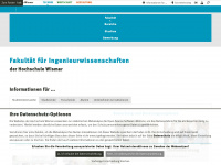 fiw.hs-wismar.de Webseite Vorschau