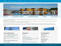 kroeslin.de Webseite Vorschau